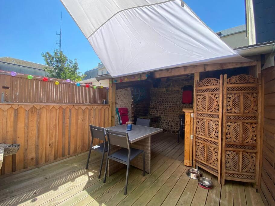 Yport, Maison De Pecheur Avec Jolie Terrasse. Dış mekan fotoğraf